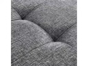 Songmics Truhe mit Klappdeckel 110 x 38 x 38 cm, Dunkelgrau