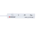 SKROSS Steckdosenleiste 2 x T13, USB-A+C, mit Schalter, 1.5 m