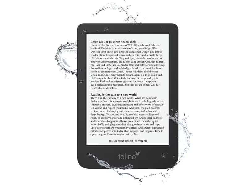 Tolino E-Book Reader Tolino shine color