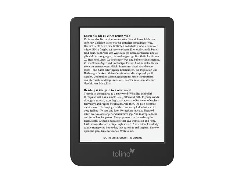 Tolino E-Book Reader Tolino shine color
