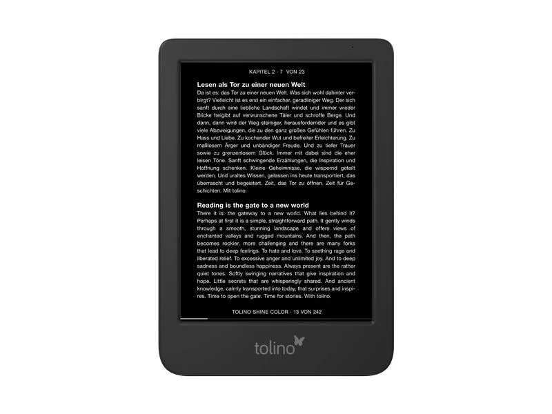 Tolino E-Book Reader Tolino shine color