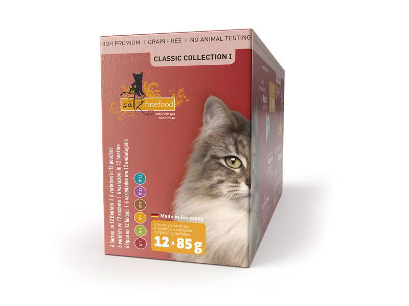 catz finefood Nassfutter Classic Collection I, 12 x 85 g