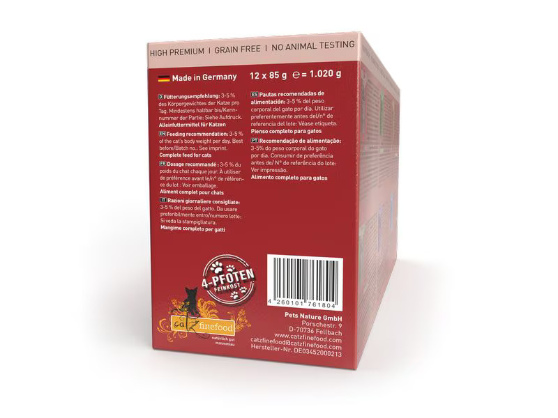 catz finefood Nassfutter Classic Collection I, 12 x 85 g