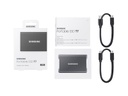 Samsung Externe SSD Portable T7 Non-Touch, 2000 GB, Titanium