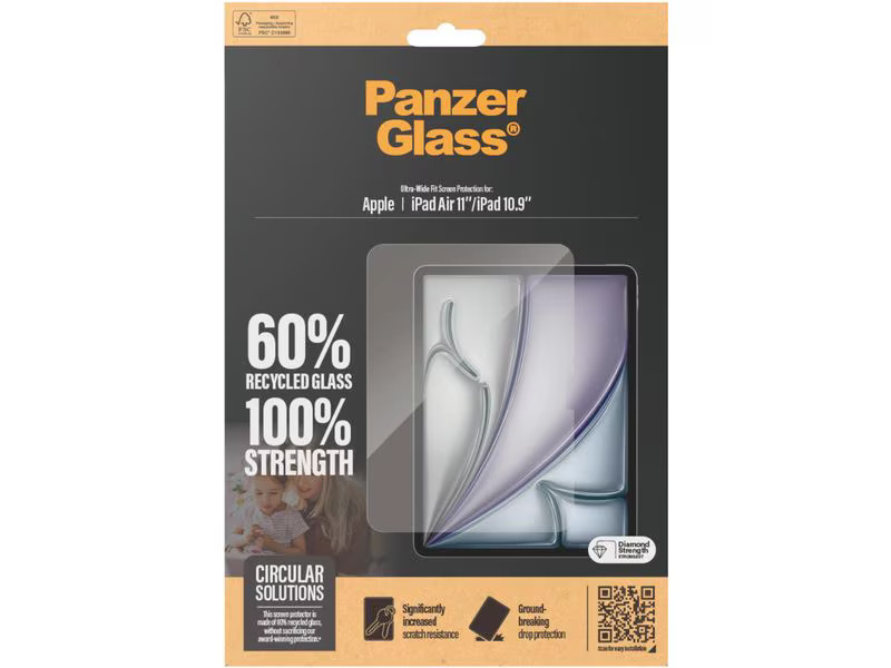Panzerglass Ultra-Wide Fit iPad Air (2024) &amp; iPad 10th Gen. 10.9