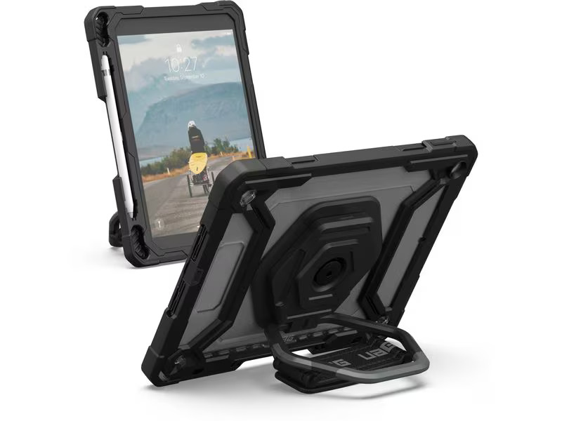 UAG Tablet Back Cover Plasma iPad (7/8/9th Gen.) Ice/Black