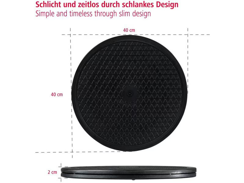 Hama Universal-Drehteller XL Schwarz