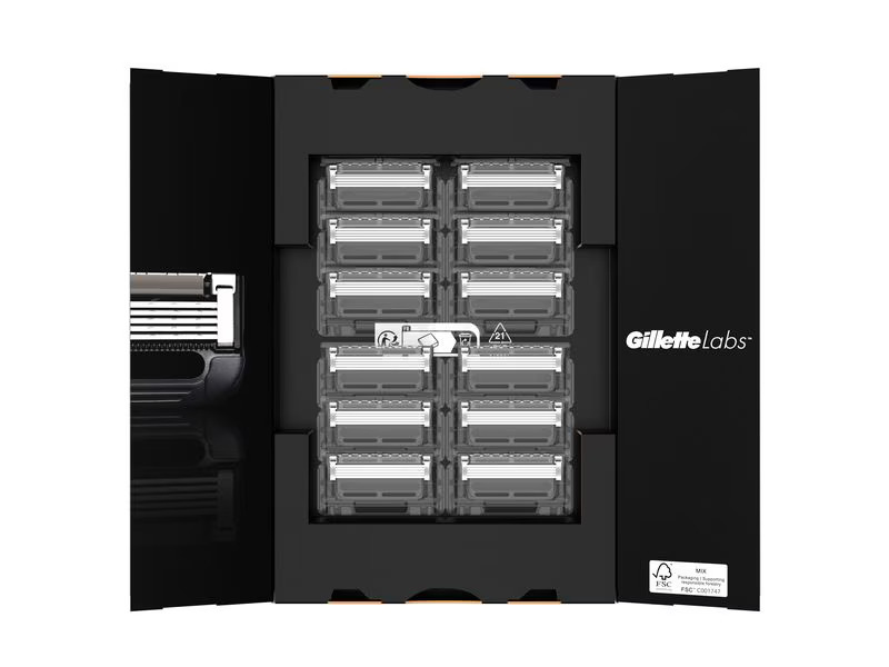 Gillette Rasierklingen Systemklingen 12 Stück