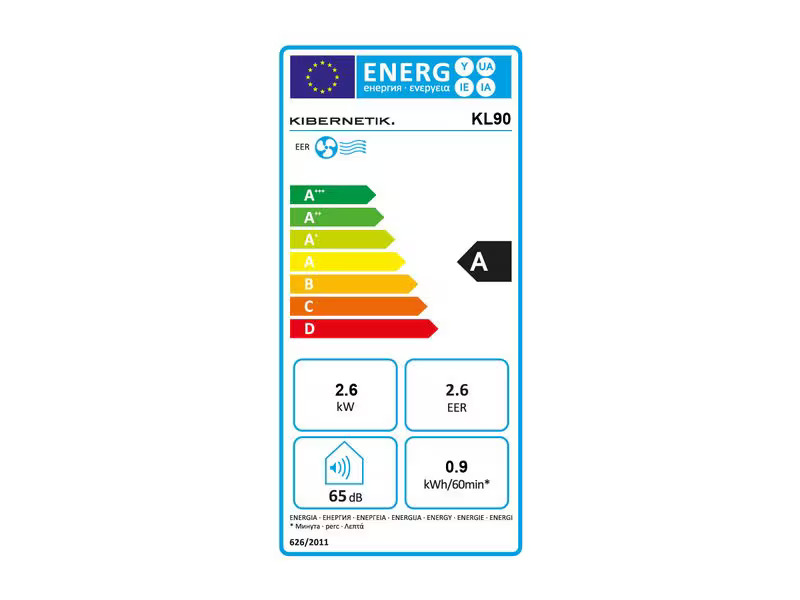 Coldtec by Kibernetik Klimagerät KL90 60 m³