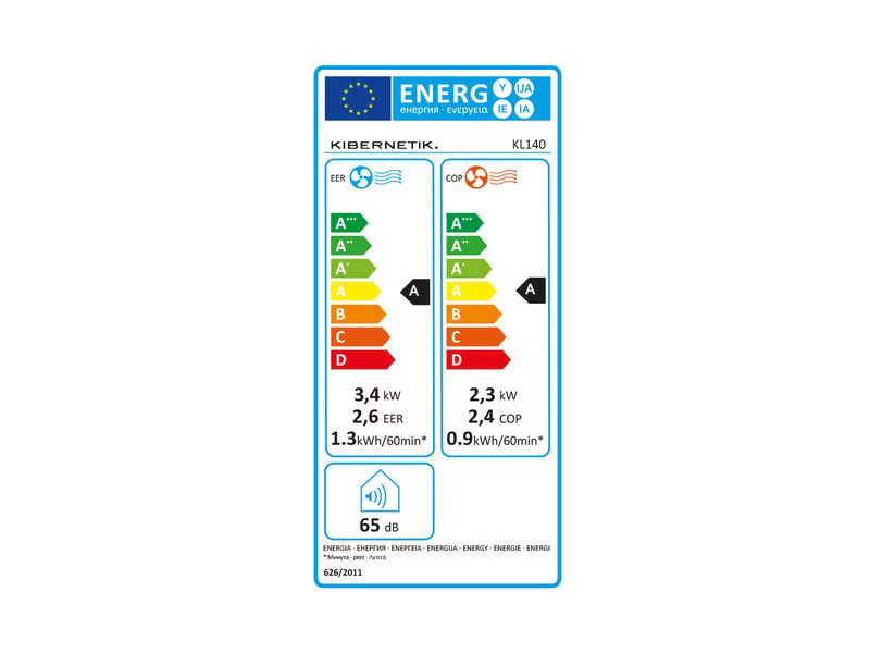 Coldtec by Kibernetik Klimagerät KL140 100 m³