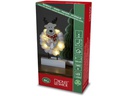 Konstsmide LED-Figur Elch, Holz &amp; Baumwolle, 6 LED