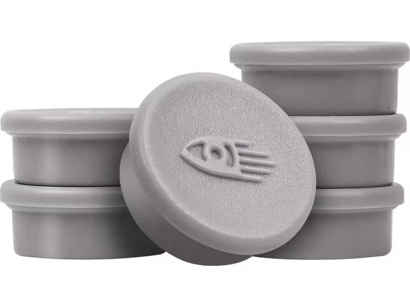 Legamaster Haftmagnet 20 mm Taupe, 10 Stück