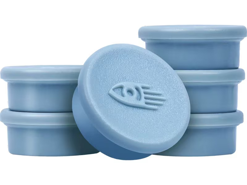 Legamaster Haftmagnet 20 mm Pastellblau, 10 Stück