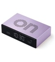 Lexon Digitalwecker Flip Premium Violett