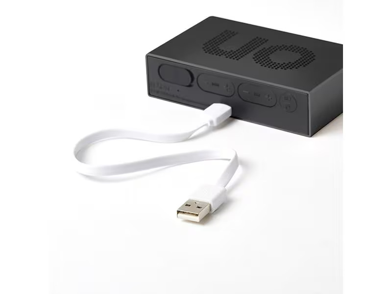 Lexon Digitalwecker Flip Premium Schwarz