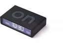 Lexon Digitalwecker Flip Classic Schwarz