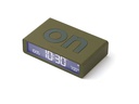 Lexon Digitalwecker Flip Classic Khaki