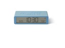 Lexon Digitalwecker Flip Classic Hellblau