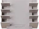 Legamaster Stiftehalter für Whiteboards, Taupe