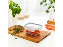 Rotho Kühlschrankorganizer Click &amp; Lock 3 x 0.5 l