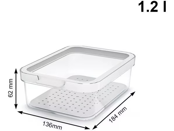 Rotho Kühlschrankorganizer Cauma 5-teilig