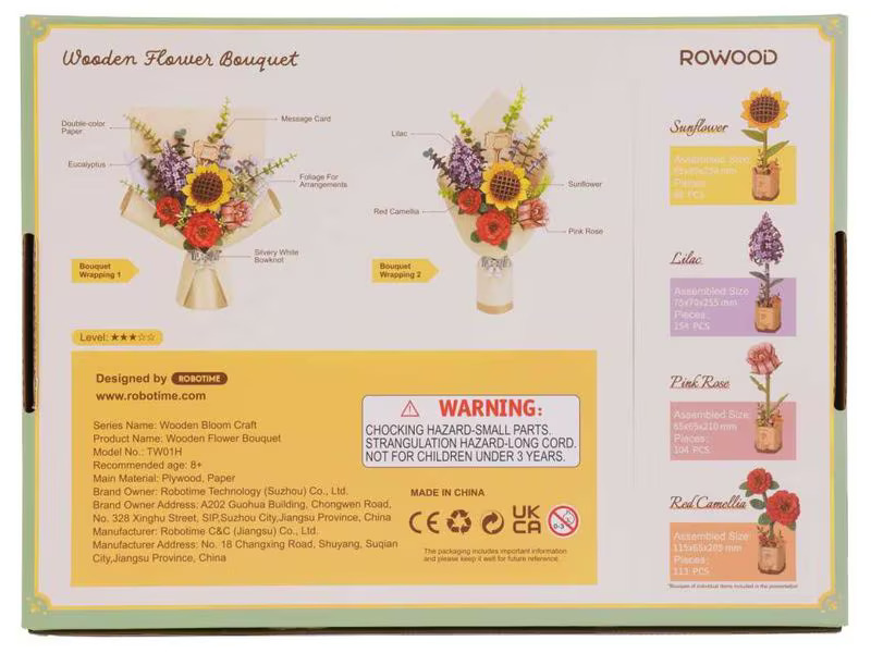 RoboTime Bausatz Blumenstrauss