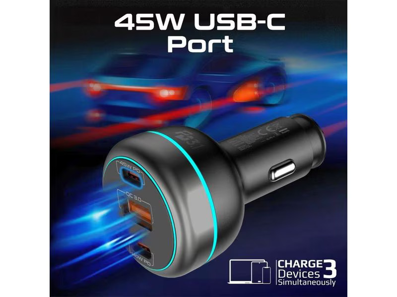 Promate PowerDrive 230 Watt USB-C Ladeadapter