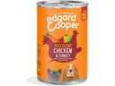 Edgard &amp; Cooper Nassfutter Adult Huhn + Truthahn, 6 x 400 g