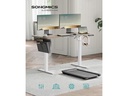 Songmics Tischgestell mit Platte 140 x 60 cm, höhenverstellbar