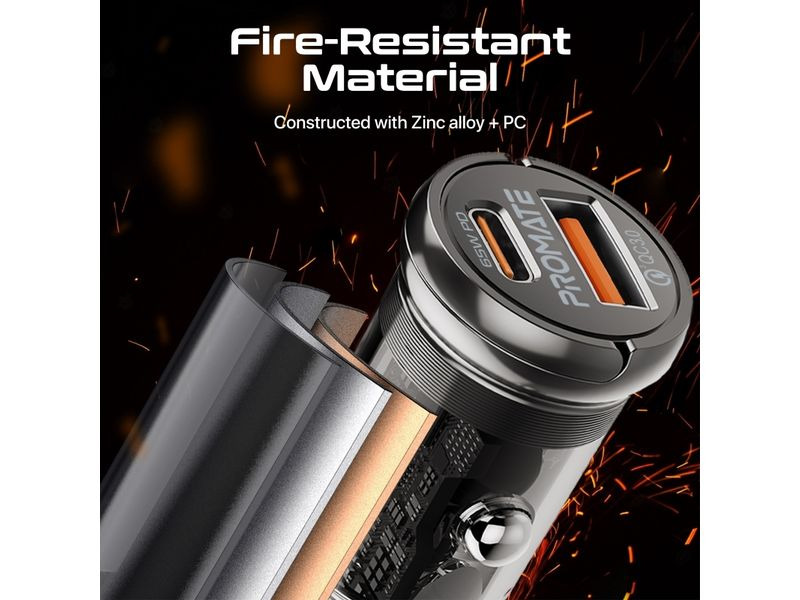 Promate TransDrive-65W USB-Ladegerät
