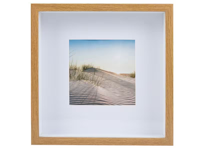 COCON Bilderrahmen Bilderrahmen 25 x 25 cm, Natur