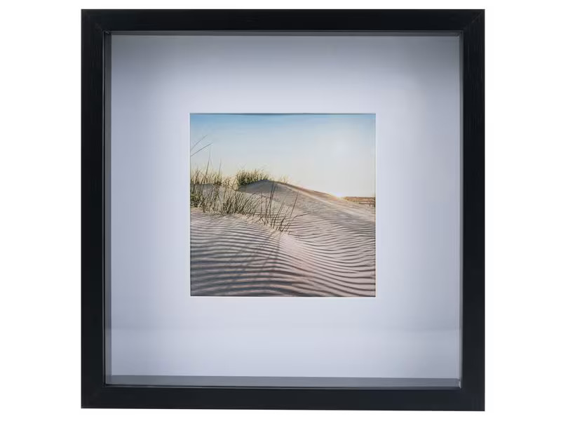 COCON Bilderrahmen 25 x 25 cm, Schwarz