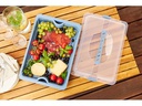 Rotho Tortenbutler Cool &amp; Fresh Blau/Transparent
