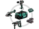 Metabo Combo Set 3.1, SB 18 LT BL + W 18 L 9-125 + KH 18 LTX 24