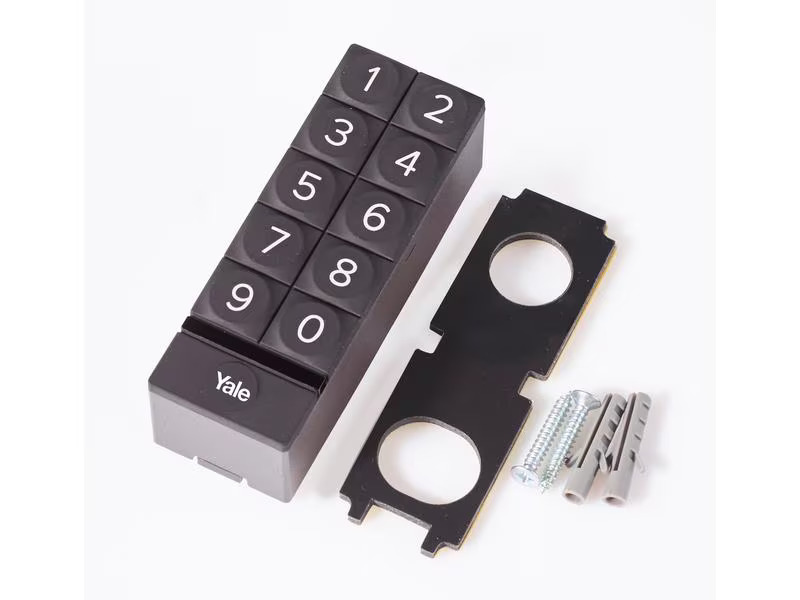 Yale Schloss Linus L2 Smart Lock Z+K-Kit, Silber