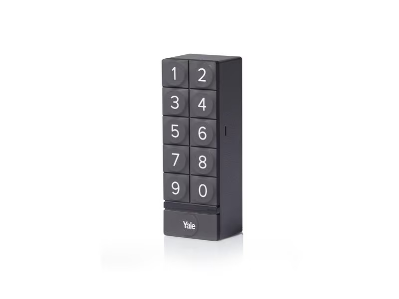 Yale Schloss Linus L2 Smart Lock Z+K-Kit, Schwarz