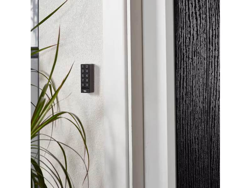 Yale Schloss Linus L2 Smart Lock Z+K-Kit, Schwarz
