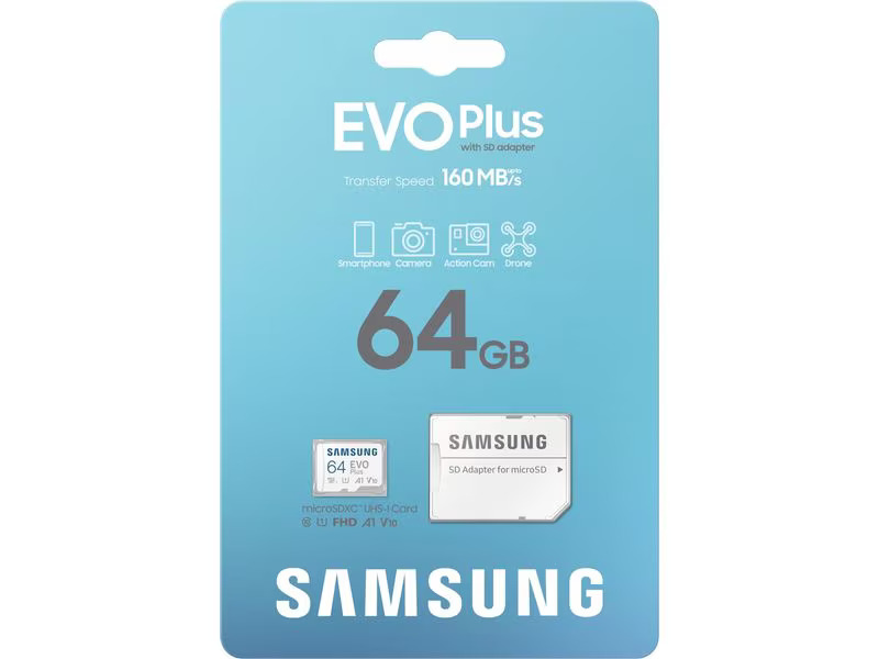 Samsung microSDXC-Karte Evo Plus 64 GB