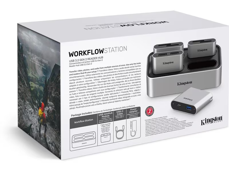 Kingston Workflow Station Dock und SD Kartenleser
