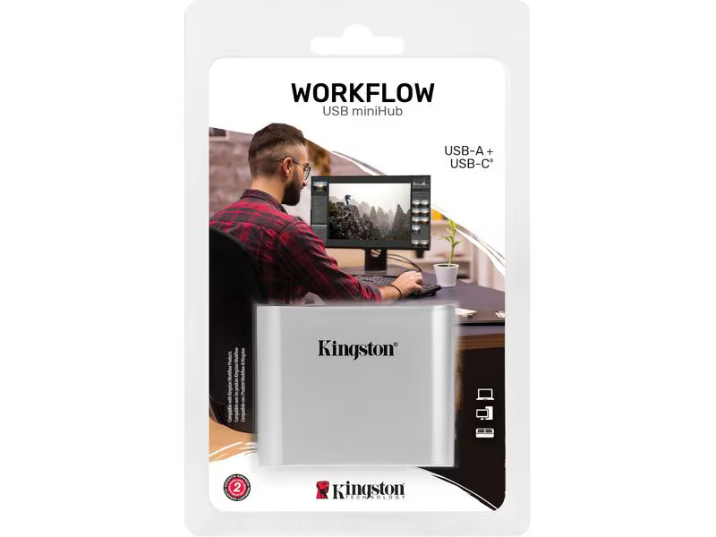 Kingston Card Reader Extern Workflow miniHub