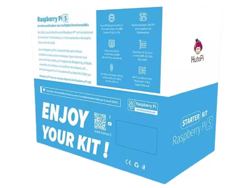 HutoPi Starter Kit Raspberry Pi 5 4 GB