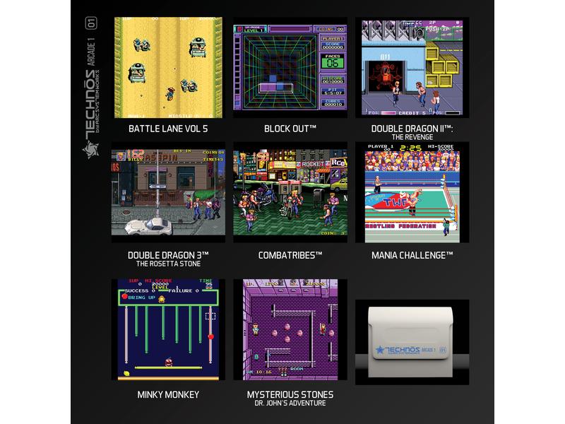 Blaze Evercade Technos Arcade Cartridge 1