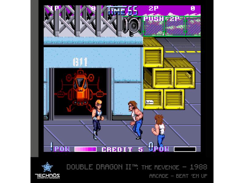 Blaze Evercade Technos Arcade Cartridge 1