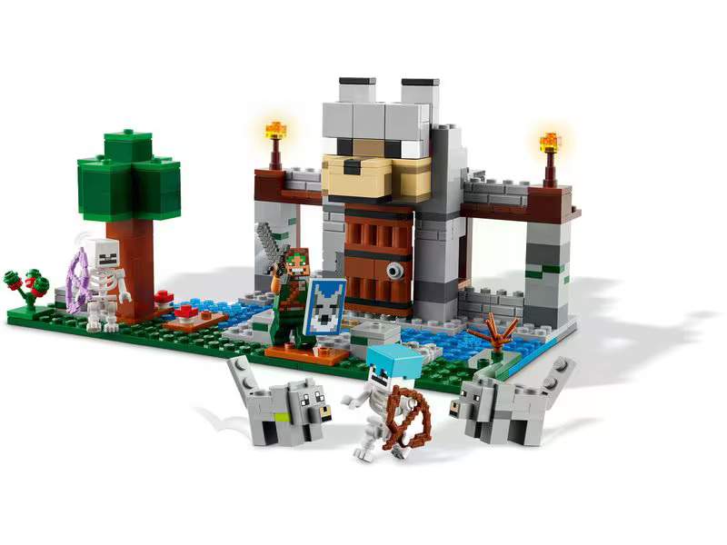 LEGO® Minecraft Die Wolfsfestung 21261