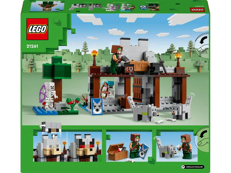 LEGO® Minecraft Die Wolfsfestung 21261
