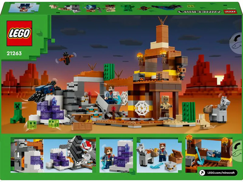 LEGO® Minecraft Die Mine in den Badlands 21263