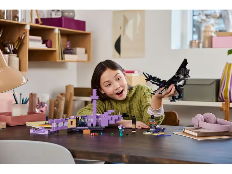 LEGO® Minecraft Der Enderdrache und das Endschiff 21264