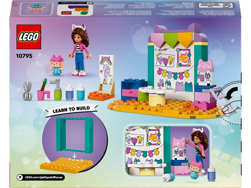 LEGO® Gabby's Dollhouse Bastelspass mit Baby Box 10795