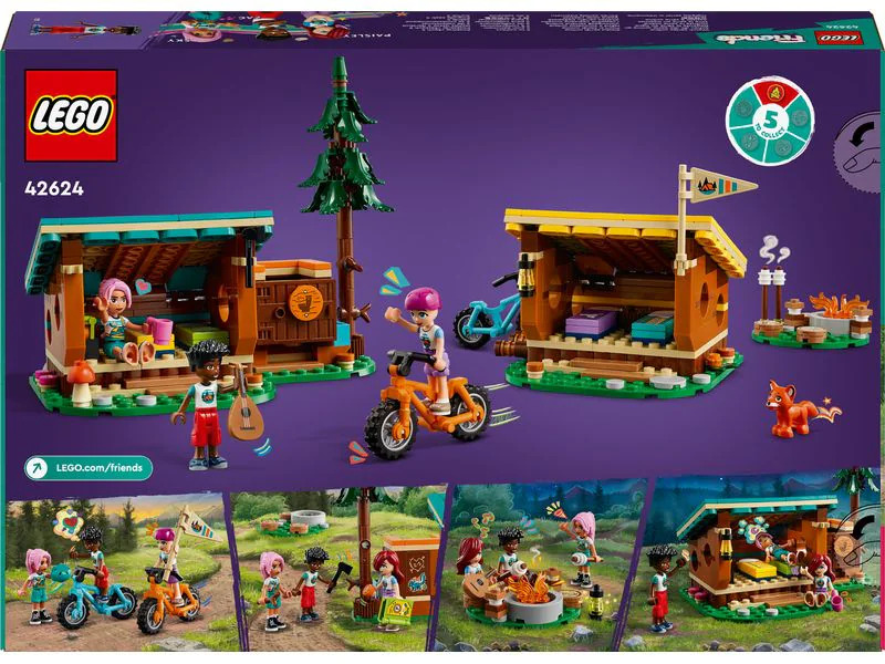 LEGO® Friends Gemütliche Hütten im Abenteuercamp 42624