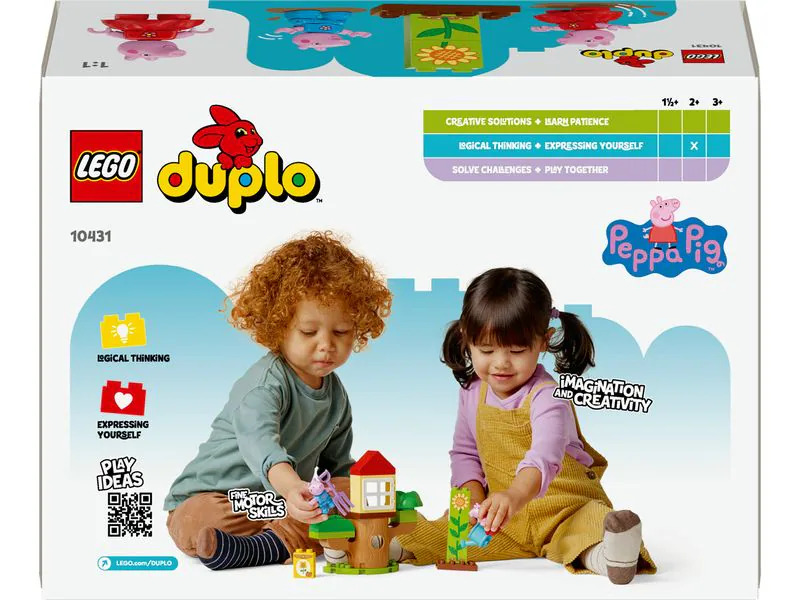 LEGO® DUPLO® Peppas Garten mit Baumhaus 10431